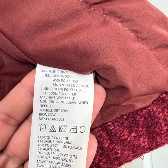 Prana Womens Lily wool Blend Jacket size Large - Picture 11 of 14